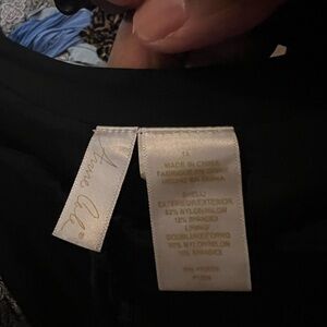 Women’s Black Swimsuit (Top and Bottom) A119